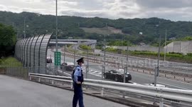 Ukrainian President Zelenskyy arrives at Japan G7 Hiroshima Summit
