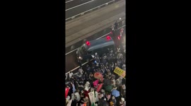 Japanese activists clash with police in Hiroshima during anti-war protest against G7 summit