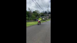 Wheelie Fail Sends Ten Past Twelve