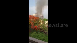 Philippines: Massive Fire Hits Manila Central Post Office