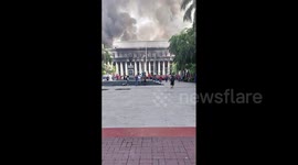 Philippines: Massive Fire Hits Manila Central Post Office 4
