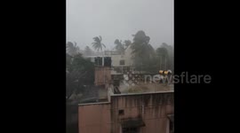 India: Severe Storm Lashes Bangalore With Heavy Rain And Hail