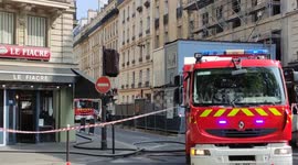 One injured as fire breaks out on Paris'10th arrrondissement