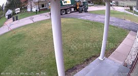 Garbage Man Creates More Garbage