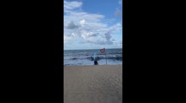 Beware of Sharks at the Beach