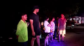 Seven killed and dozens injured as roof collapses during storm in Thailand