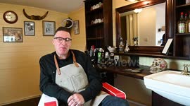 Man swaps 30-year plastering career for barbering - opening shop in back garden