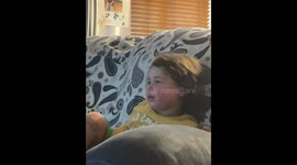Girl learns why one should never fall asleep eating an ice cream
