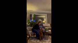 Woman finding out that her daughter is pregnant is the epitome of wholesomeness