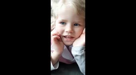 Cute little girl has a confession on why she thinks her daddy is stinky