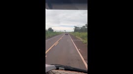 Pickup Looks Like It's Driving Sideways