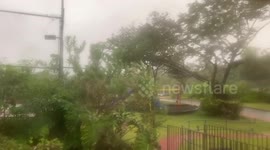 Guam: Winds Pick Up As Typhoon Mawar Expected To Make Landfall