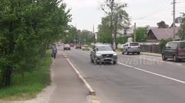 Images of Irpin one year later in Ukraine
