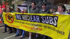 ‘Rally: No Nuclear Subs, No War on China!’ - Sydney, Australia