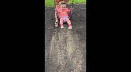 First Swing Ends In Fall