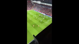 3 lads sneaking onto the roof of anfield watching liverpool VS Real Madrid