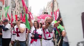 Macro manifestación de Los funcionarios de Justicia en toda España que recrudecen su actitud