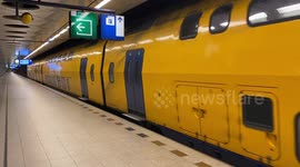 Train in Amsterdam