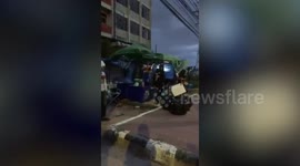 Heavy rain and strong winds pummel Thailand as monsoon season is declared