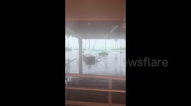 Typhoon Mawar In Tumon, Guam