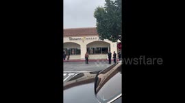 Intense stand-off between homeless man in Culver City and police