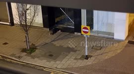 Drunk man in brighton UK