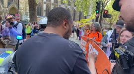 Furious motorist pleads with Just Stop Oil protests to stop blocking roads