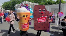 Ice cream festival 2023 starts in St Petersburg at city's birthday, Russia