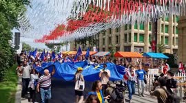 Independence Day in Tbilisi, Georgia