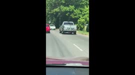 someone put the balls on the car.look so funny when we pass by in alabama state city birmingham.it’s so fun