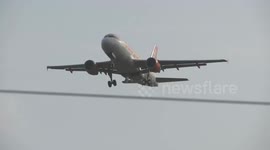 Easyjet flight aborts landing at Leeds amid Storm Gertrude