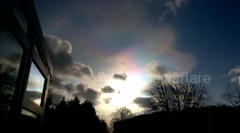 Polar Stratospheric Cloud Over Wales