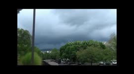 Thunderstorm Over South Mountain; Approaching Frederick, MD