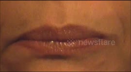 Oh,  stick the spaghetti up your nose?