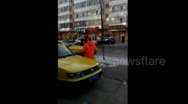 Drivers in road rage fight after crash in China