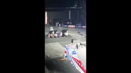 Motocrycle crash at 'Nitro Circus' in Scotland injures two
