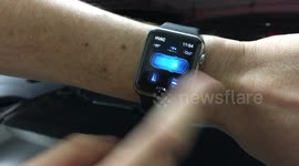 How to summon a Tesla car using Apple Watch