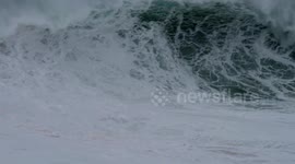 Raw Footage of Nazaré during 2015.12.23