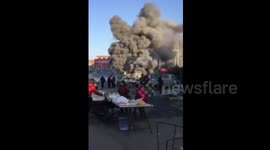 Explosion at Chinese firework stall
