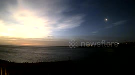 Rare Nacreous Rainbow Clouds Yorkshire Coast Highlights 2/2 02/02/16