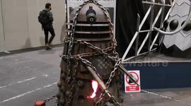 Dalek musume at the MCM Comic Con features an amazing collection of Daleks from the TV series Doctor Who