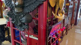 Interesting vintage goods market offers quaint home decor for antique lovers in Thailand