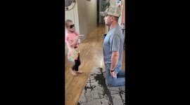 Loving Dad pretends to be the ATM for his little girl *Fun and Wholesome*