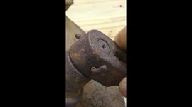 Oddly satisfying Restoration of an old grinder *Satisfying ASMR sensation*