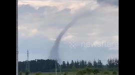 Tornado touches down in Tokachi, Japan's Hokkaido
