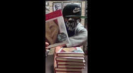 Unfolding love: crafting a heart through book folding