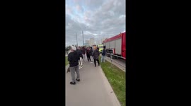 Drones strike Moscow residential buildings, causing damage but no serious injuries