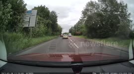 Car accident on Mollison Avenue. Enfield