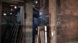 EERIE images and video have revealed the abandoned remains of a long-forgotten slaughterhouse.