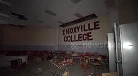 LOOK inside this abandoned college where specimens and skeletons of long dead animals have been left behind by disillusioned teaching staff.